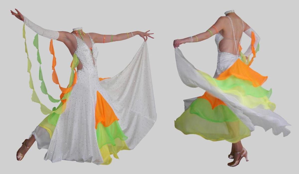 Standardkleid Karibiktraum 40/42