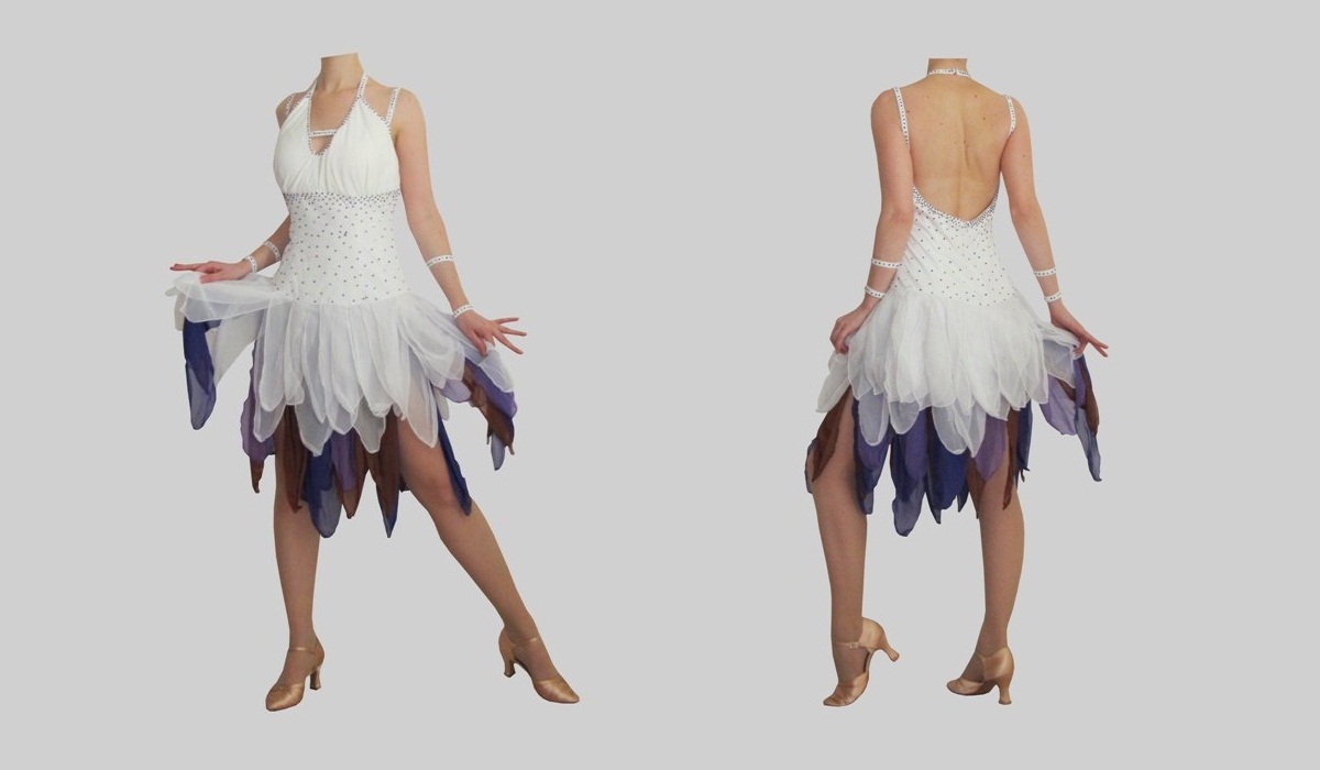 Lateinkleid Knospe 36/38/40