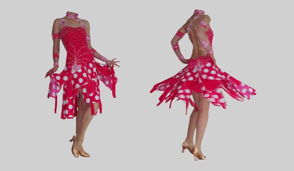 Lateinkleid Minnie Mouse 34/36