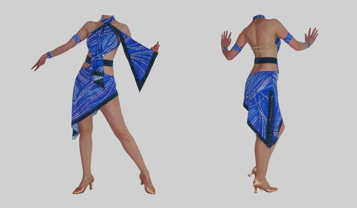 Lateinkleid Picasso 34/36/38