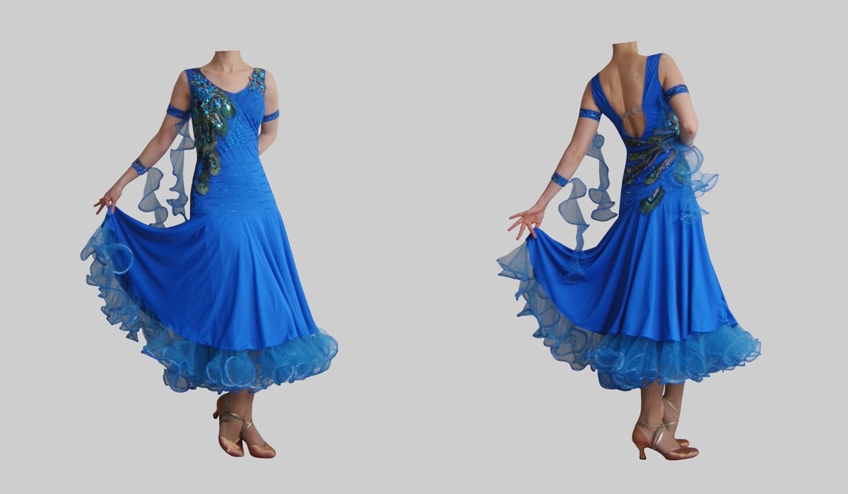 Standardkleid Peacock 36/38