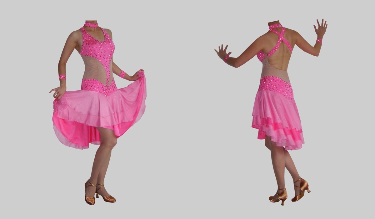 Lateinkleid Raspberry 36