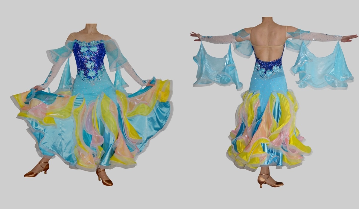 Standardkleid Rainbow 36/38/40