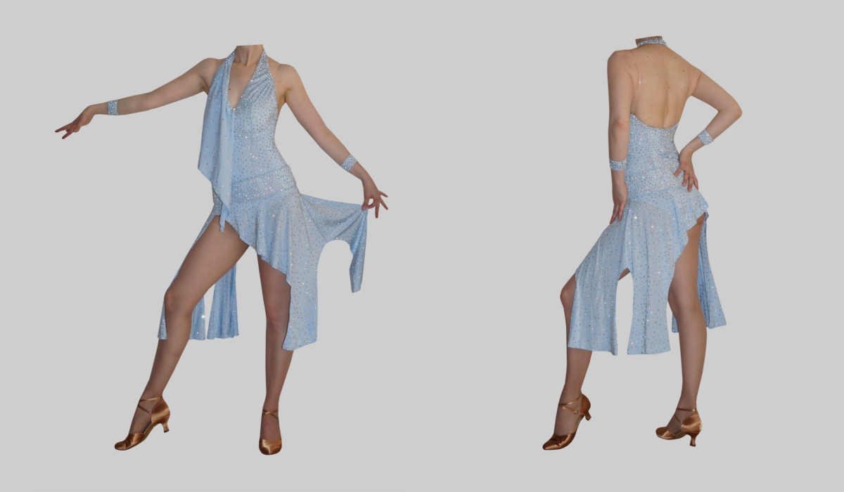 Lateinkleid Ice Princess 34/36