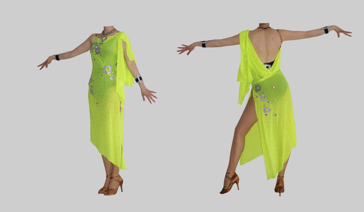 Lateinkleid Flashlight 34/36/38